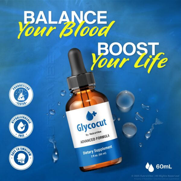 Etiqueta y gotero Glycocut Gotas