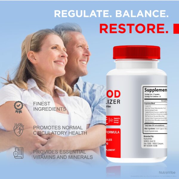 Version 1.0.0 Suplemento natural Blood Stabilizer para bienestar y energía diaria