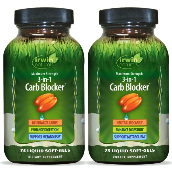 Bloqueador de carbohidratos frasco Irwin Naturals