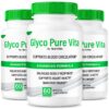 Frente del empaque de Glyco Pure Vita 3 pack con cápsulas para energía