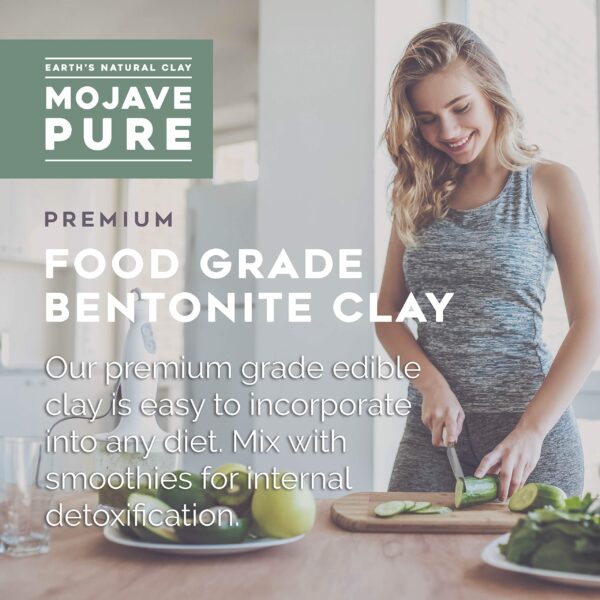 Arcilla natural bentonita para limpieza piel y cuerpo