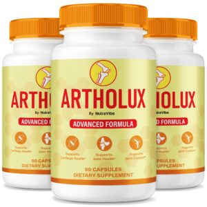 Paquete cápsulas Artholux para soporte articular