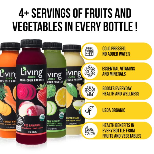 Jugo fresco de zanahoria y pepino prensado en frío O2 Living