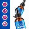 Botella suplemento fitness Lean Drops Ultra mezcla premium