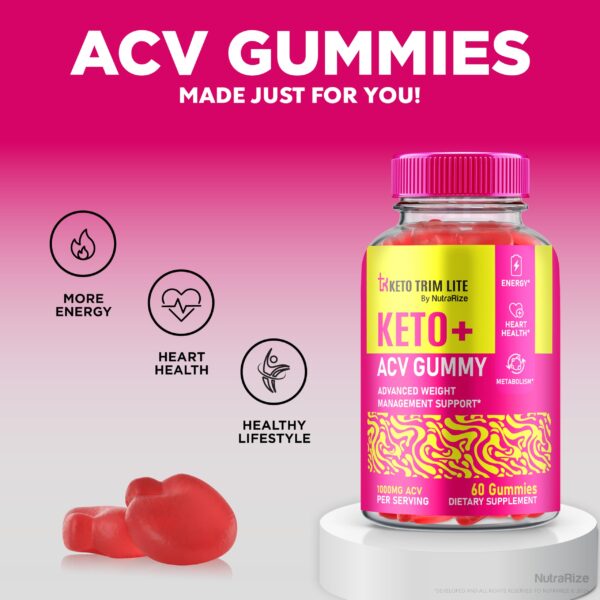 Gomitas keto ACV para apoyo en cetosis y pérdida de peso