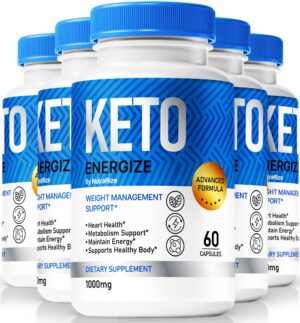 Keto Energize cápsulas pack 5 para energía y pérdida de peso