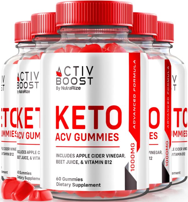 Paquete gomitas Activ Boost Keto ACV 300 unidades para pérdida peso