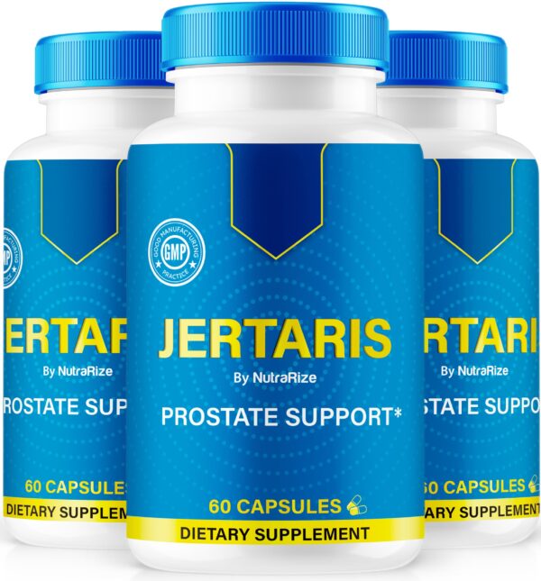 NutraRize Jertaris suplemento salud próstata 180 cápsulas