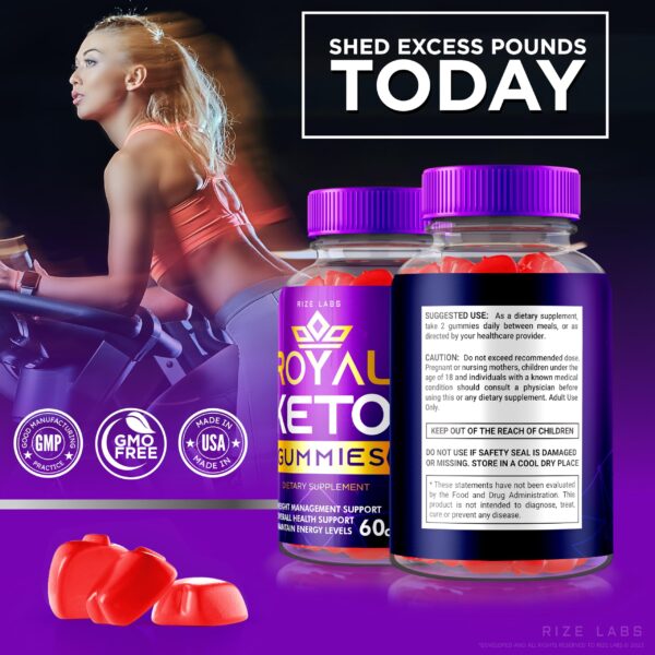 Gomitas Royal Keto suplemento natural para pérdida de peso orgánico