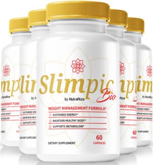 Paquete de pastillas NutraRize Slimpic Bio para pérdida de peso y detox