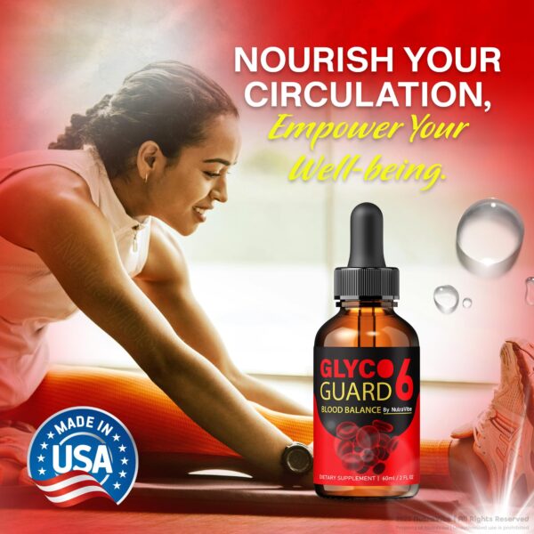 Frascos con gotas NutraVibe Glyco Guard 6