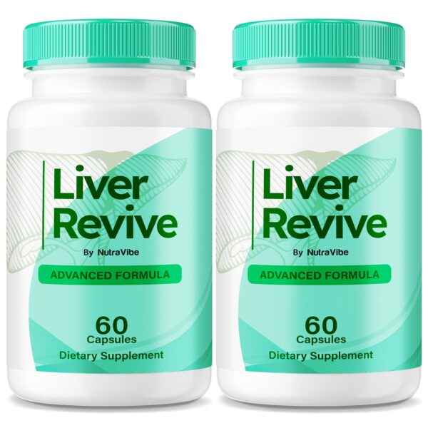 Cápsulas Liver Revive fórmula natural para equilibrio interno y vitalidad