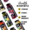 Botellas jugos detox orgánicos O2 Living 12 onzas