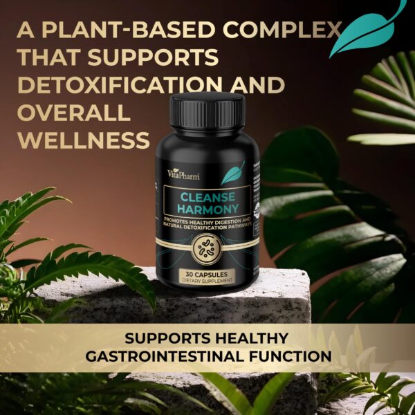 Paquete suplementario VitaPharm Cleanse Harmony 30 cápsulas