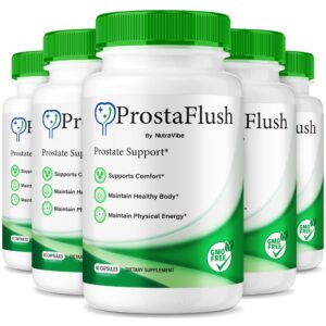 Paquete de 5 cápsulas ProstaFlush apoyo próstata y vejiga