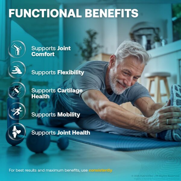 Suplemento Rejuva Joint para movimiento activo y salud articular