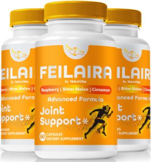 Version 1.0.0 NutraVibe Feilaira cápsulas oficial soporte articular 180 cápsulas