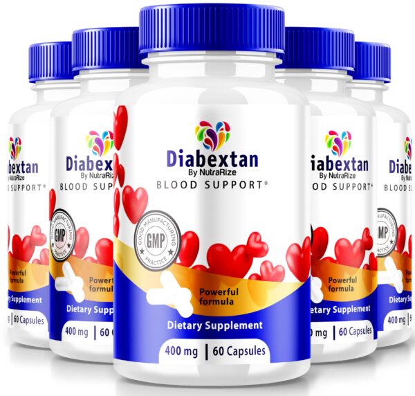 Cápsulas Diabextan apoyo salud natural NutraRize paquete 300 unidades