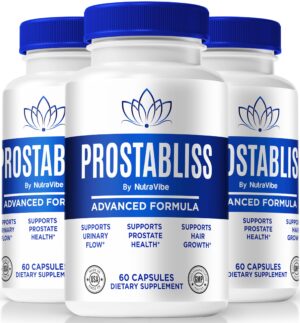 NutraVibe Prostabliss suplemento salud prostática 180 cápsulas