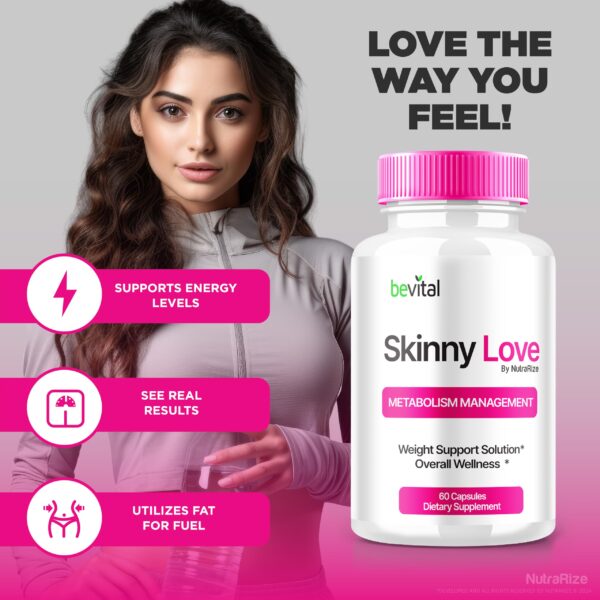 Cápsulas para energía y pérdida peso Skinny Love