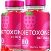NutraRize Dietoxone Keto ACV gomitas caja frontal