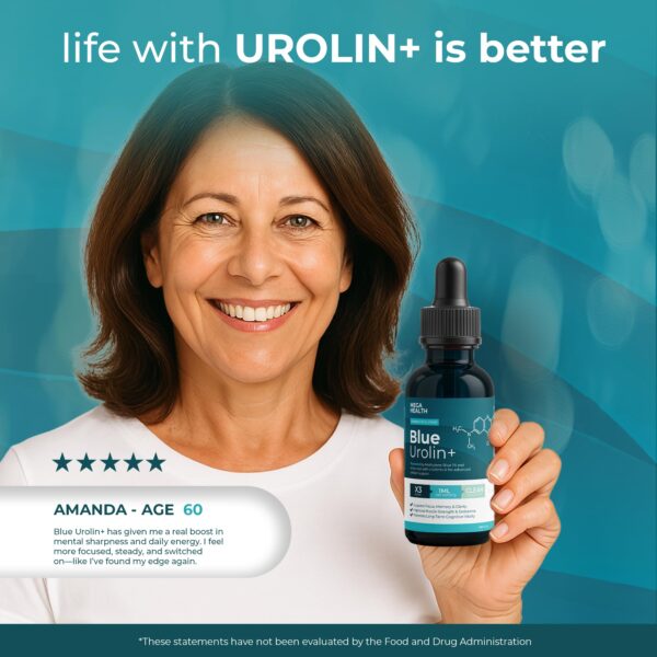 Fórmula certificada y etiquetado de Blue Urolin + The One Healer, no GMO y probado