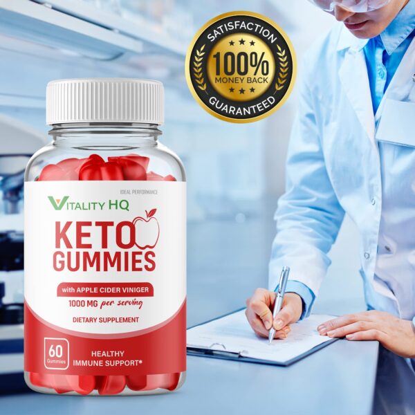 Gomitas Vitality Ketos para energía y bienestar