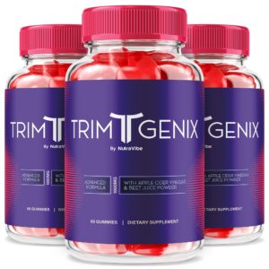 NutraVibe Trim Genix Gomitas botella frontal