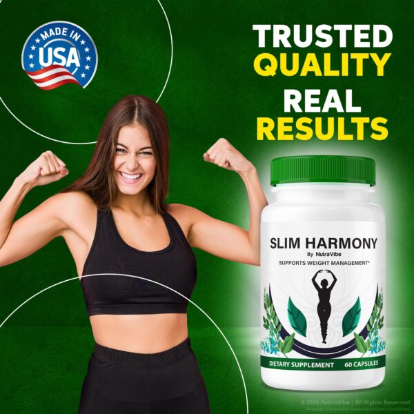 Envase SlimHarmony cápsulas energía y bienestar