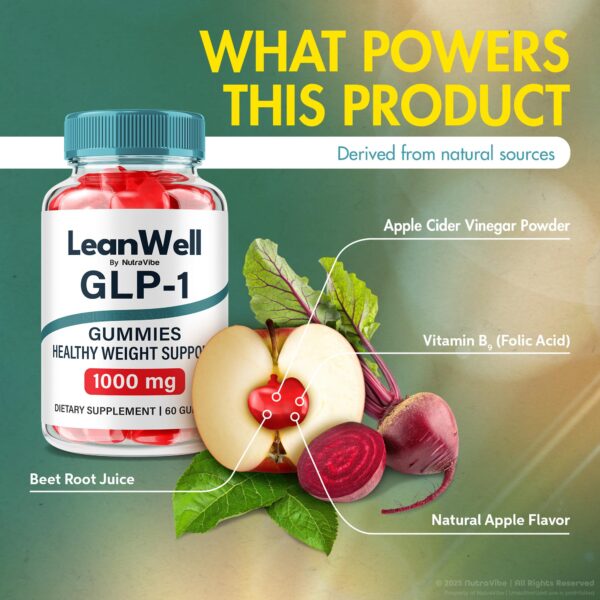 Gomitas Deliciosas y masticables LeanWell GLP-1