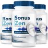 Paquete de 3 botellas SonusZen soporte auditivo 180 cápsulas