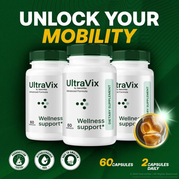 Version 1.0.0 Frasco UltraVix con etiqueta