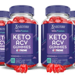 Paquete Slim Fusion Keto gomitas 2000mg vinagre de sidra