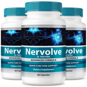 Botella Nervolve para apoyo nervioso.