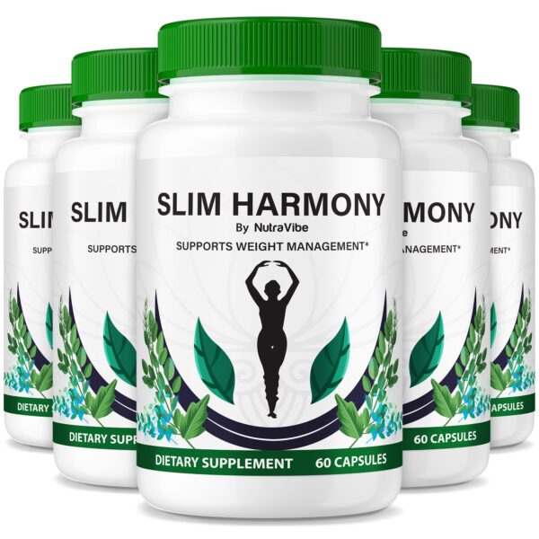 Paquete SlimHarmony NutraVibe 5 unidades cápsulas para mujeres