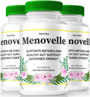 Menovelle cápsulas pack de 3 con fórmula natural