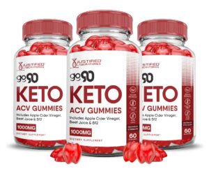 Gominolas Go 90 Keto ACV de Justified Laboratories 180 g