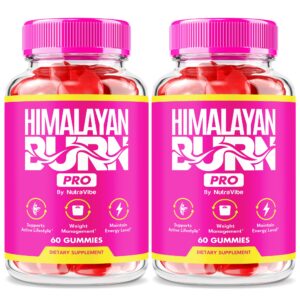 Gomitas Himalayan Burn Pro con sal rosa natural