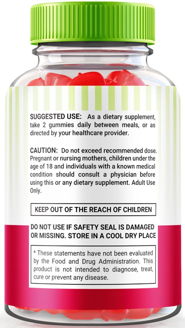 Envase cerrado gominolas Vibrant Life Keto ACV suplemento natural