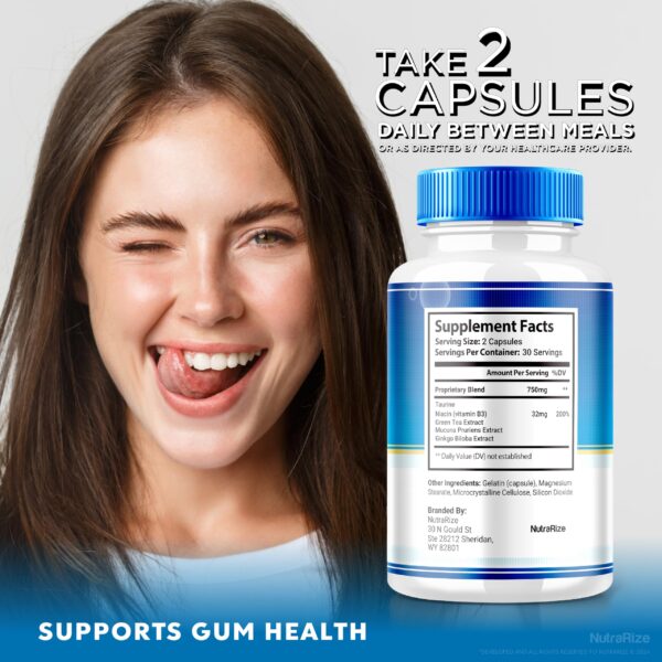 NutraRize Dentaforce cápsulas para cuidado diario oral