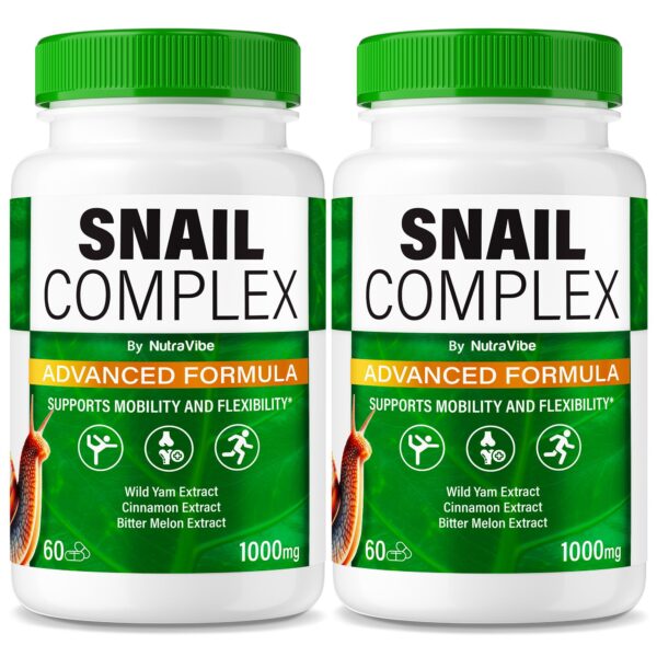 Vista frontal de cápsulas Complejo de Caracol para soporte articular