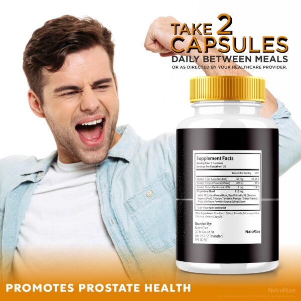 Version 1.0.0 Cápsulas Prostomo paquete con vitaminas y minerales para salud