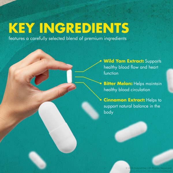 Botella Essential Blood Flow con cápsulas para bienestar y circulación