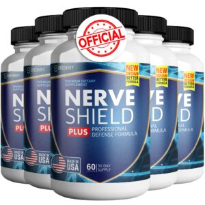 Frasco GREENVIFY Nerve Shield Plus Pro formula avanzada apoyo nervioso