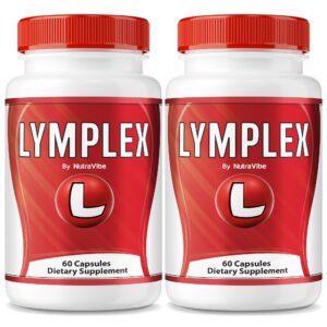 Paquete de 2 cápsulas Lymplex para soporte natural diario y detox