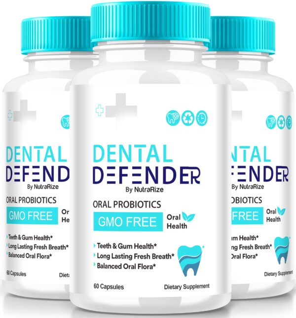 Cápsulas Dental Defender para salud dental y frescura