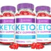 Gomitas Keto ACV soporte avanzado paquete triple