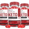 Paquete de gominolas Trim Tummy Keto ACV 1000mg bote triple