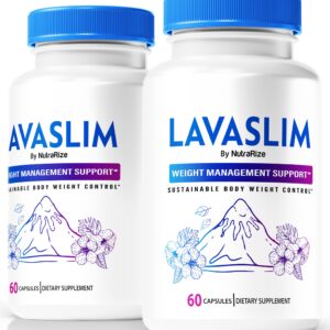 Paquete de 2 cápsulas LavaSlim para pérdida de peso