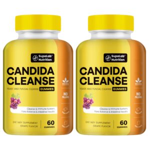 Version 1.0.0 gomitas candida cleanse megneta sabor uva 120 unidades